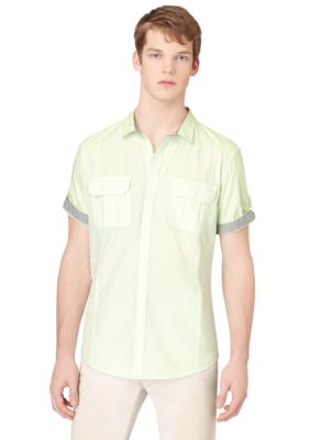 Calvin Klein Jeans Solid Woven Shirt
