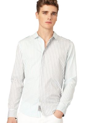 Calvin Klein Jeans Vertical Stripe Woven Shirt