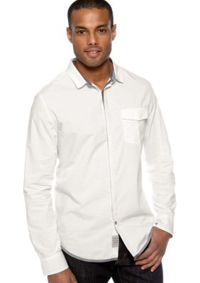 Calvin Klein Jeans Gingham Sport Shirt