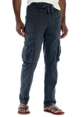 Calvin Klein Big & Tall Poplin Cargo Pants