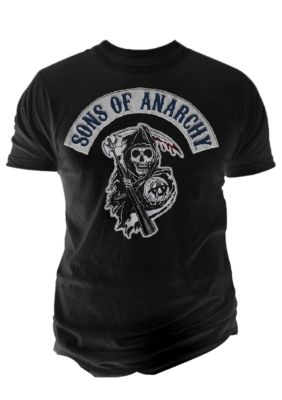 Changes Sons of Anarchy Logo Patch Tee