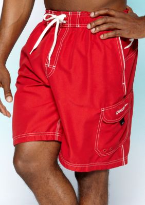 Speedo Marina Solid Cargo Swim Trunks