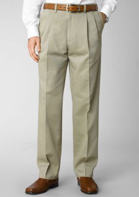 Savane&reg; Super Soft Performance Pleated Chino Pants