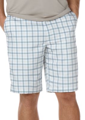 Savane Gingham Micro Print Shorts