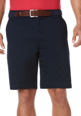 Savane Eco-Start Twill Flat Front Basic Shorts