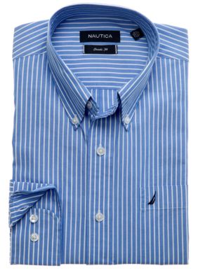 Nautica Ocean Wash Stripe Dress Shirt