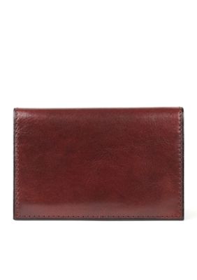Bosca 'Accessories in Leather' Calling Card Case Wallet