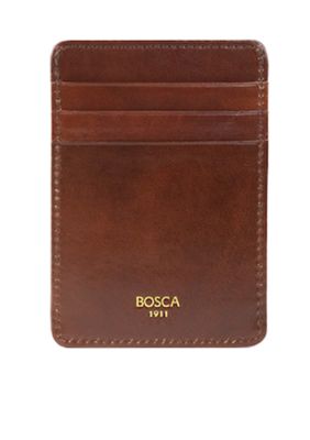 Bosca 'Accessories in Leather' Deluxe Front Pocket Wallet