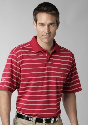Callaway&reg; Golf Triple Stripe Polo Knit