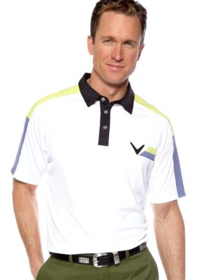 Callaway Golf Print Block Tech Polo