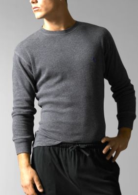 Polo Ralph Lauren Heather Grey Thermal Top