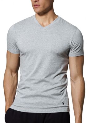 Polo Ralph Lauren 3Pk Assorted V-Neck Slim Fit Tees