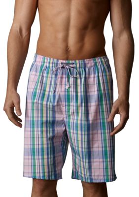 Polo Ralph Lauren Plaid Woven Sleep Shorts