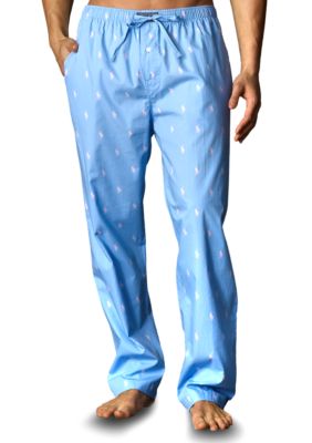 Polo Ralph Lauren Allover Pony Woven Cotton Pajama Pants