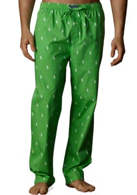 Polo Ralph Lauren Allover Pony Print Pajama Pants