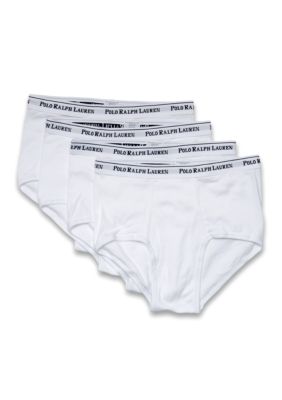 Polo Ralph Lauren 4pk Mid Rise Briefs