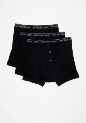 Polo Ralph Lauren Button Fly Boxer Briefs-3 Pack