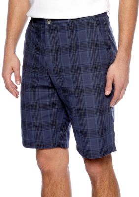 Calvin Klein Slub Plaid Shorts