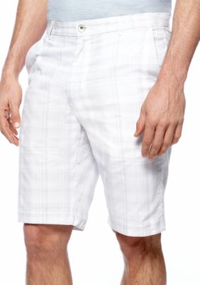 Calvin Klein Tonal Large Plaid Shorts