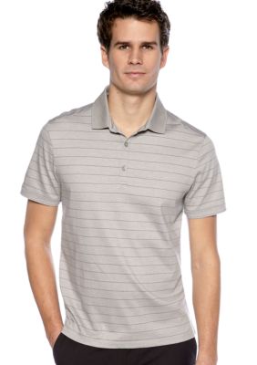 Calvin Klein Stripe Interlock Polo Knit