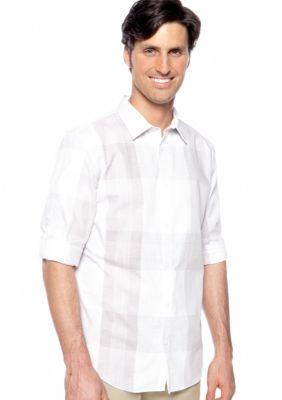 Calvin Klein Oversized Plaid Shirt