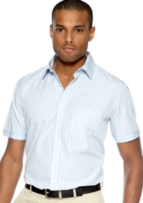 Calvin Klein End-on-End Multi Stripe Poplin Shirt
