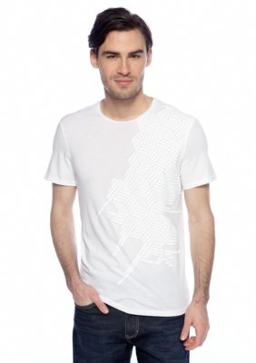 Calvin Klein Scoop Neck Jersey Graphic Tee