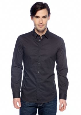 Calvin Klein Geometric Printed Poplin Shirt