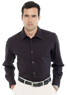 Calvin Klein Non-Iron Solid Stretch Shirt