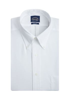 Eagle Shirtmakers Non Iron Slim Fit Pinpoint Dress Shirt
