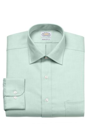 Eagle Shirtmakers Twill Non-Iron Dress Shirt
