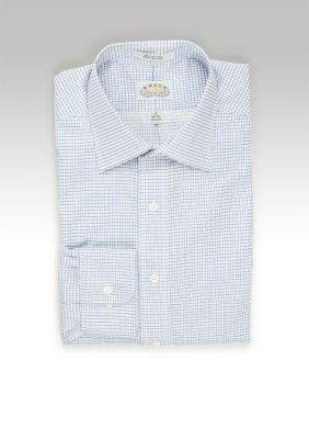 Eagle Shirtmakers Non Iron Check Dress Shirt
