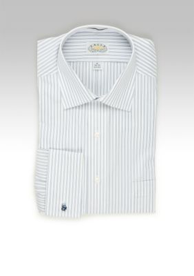 Eagle Shirtmakers Non-Iron Striped Dress Shirt