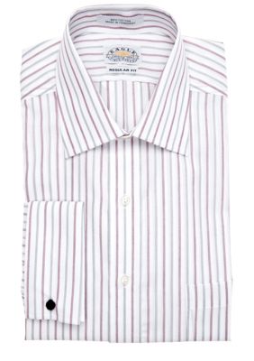 Eagle Shirtmakers Non-Iron French Cuff Dress Shirt