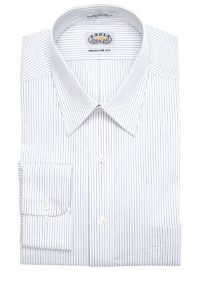 Eagle Shirtmakers Non-Iron Stripe Dress Shirt