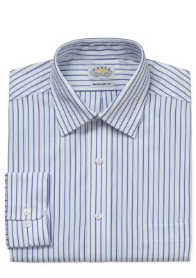 Eagle Shirtmakers Non-Iron Striped Dress Shirt