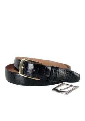 Trafalgar Genuine American Alligator Belt