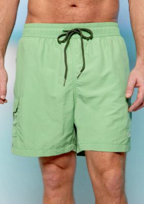 Tommy Bahama&reg; Big & Tall Happy Go Cargo Swim Trunks