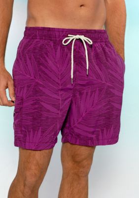 Tommy Bahama Big & Tall Leaf Overboard Trunks