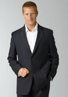 Calvin Klein Grey Shadow Wool Suit Separate Jacket