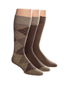 Chaps 3-Pack Argyle Socks