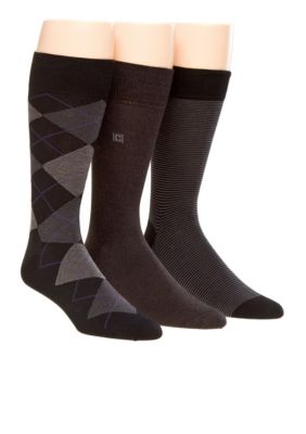 Chaps 3-Pack Argyle Socks