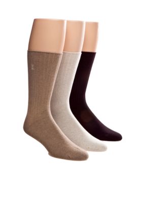 Chaps 3-Pack Casual Ribbed Socks