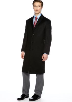 Hart Schaffner Marx Full Length Cashmere Topcoat