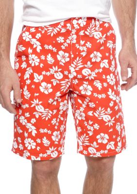Chor Hawaiian Print Shorts