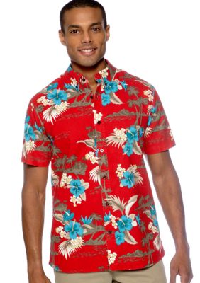 Chor Tropical Print Shirt
