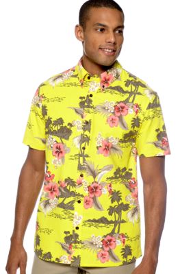 Chor Tropical Print Shirt