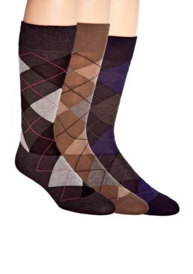 Cole Haan Argyle Socks- Single Pair