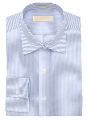 MICHAEL Michael Kors Blue Stripe Dress Shirt