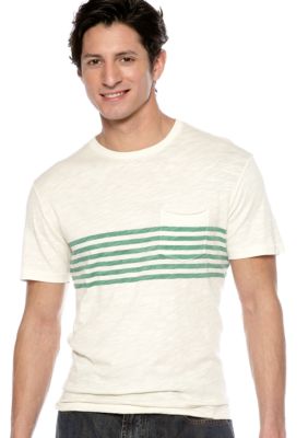 Lucky Brand Chest Stripe Tee
